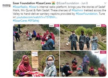Sahej reaching the remote parts of the country!