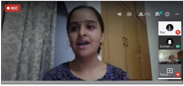 Sumati Josh joins discussions hosted by United Nation’s Population Fund (UNFPA)