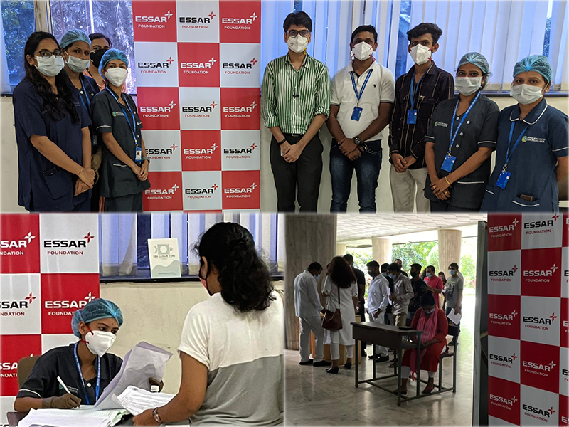 Essar-Foundation-conducts-vaccination-drive-at-Sasmira-Institute