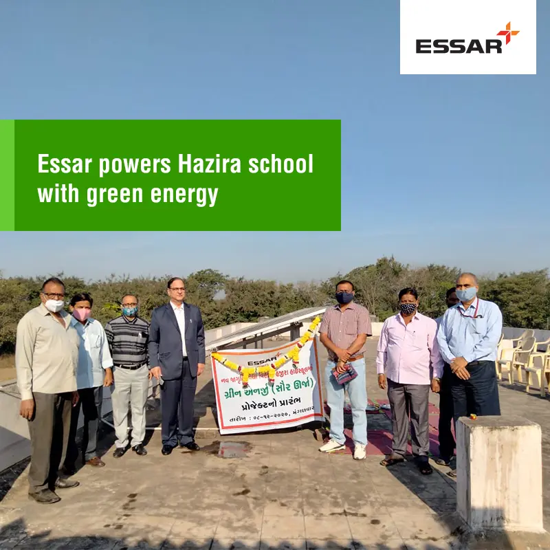 Essar-Ports-and-Essar-Foundation-power-Hazira-school-with-renewable-energy