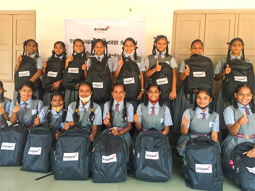 Essar-Ports-and-Foundation-school-uniforms-Hazira-L