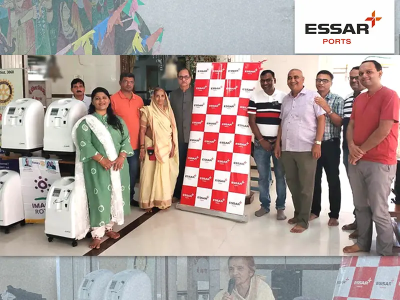 EssarPorts-oxygen-concentrators-donation-L