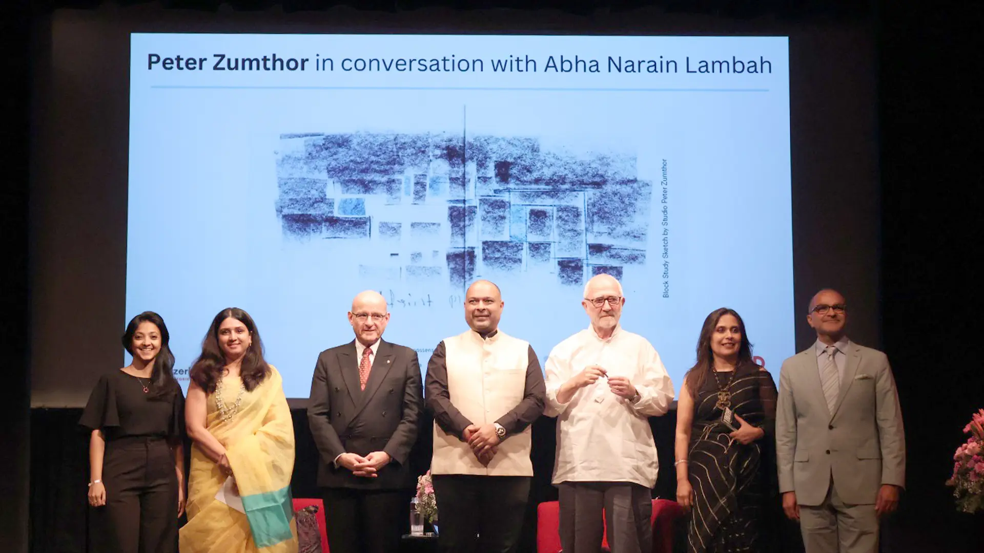 An Evening of Architectural Dialogue with Pritzker Prize-Winning Architect Peter Zumthor at The Royal Opera House, Mumbai