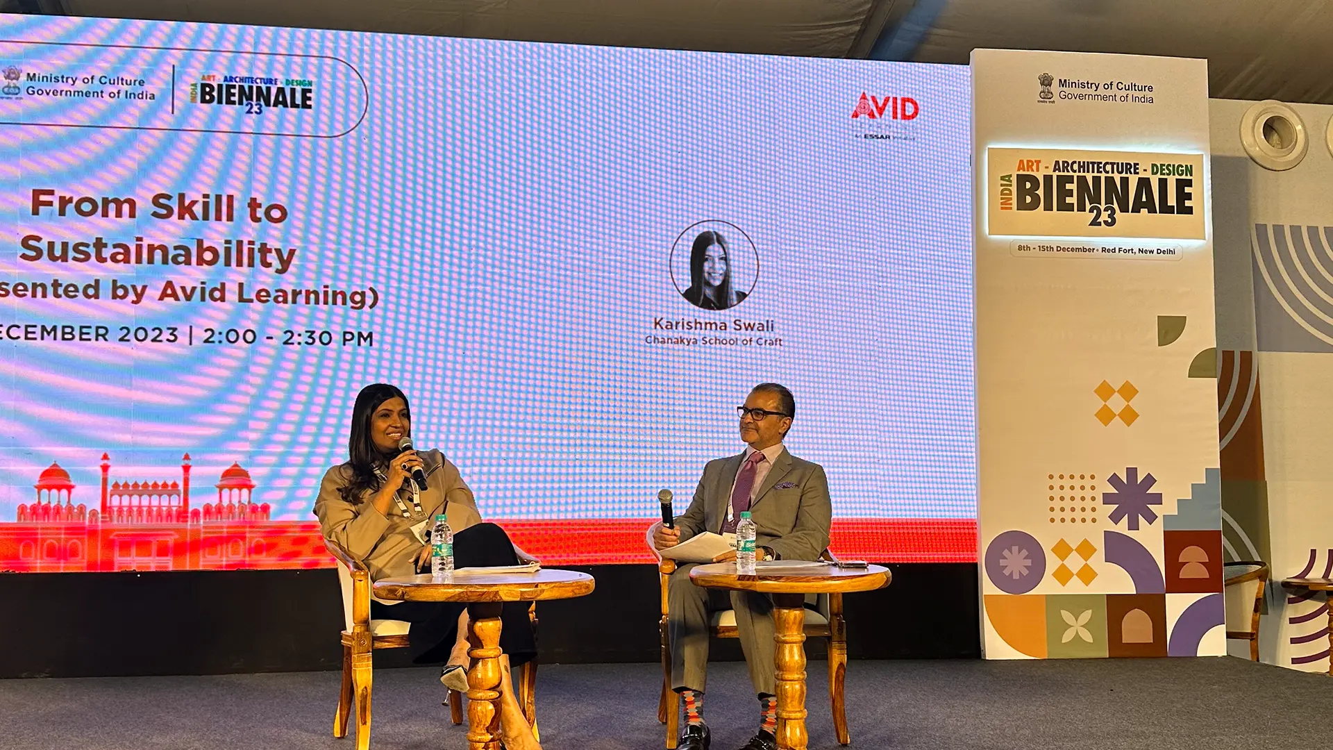 Avid Learning Collaborates as a Knowledge Partner with the Ministry of Culture for the Inaugural India Art, Architecture and Design Biennale (IAADB’23)