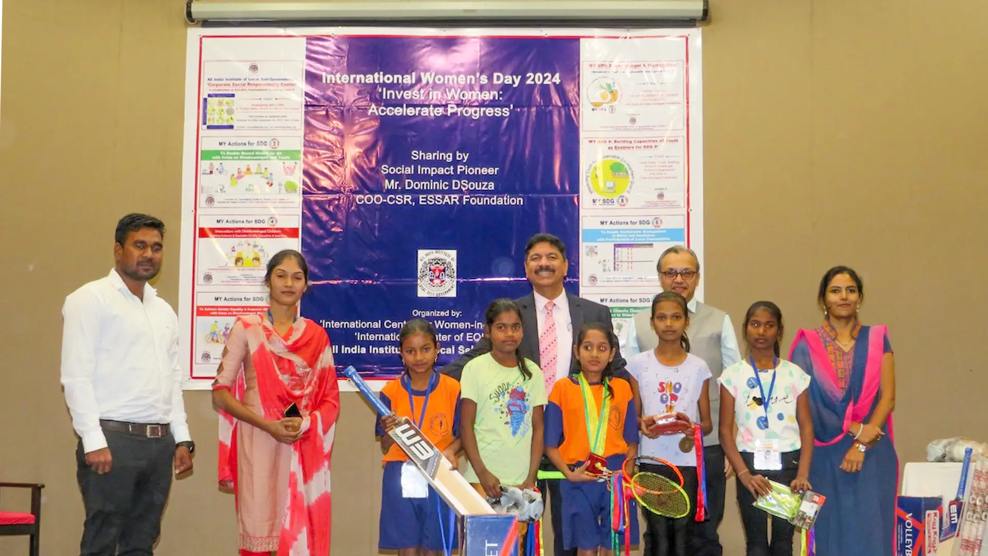 Essar Foundation echoes its social commitment at AIILSG for Women’s Day 2024