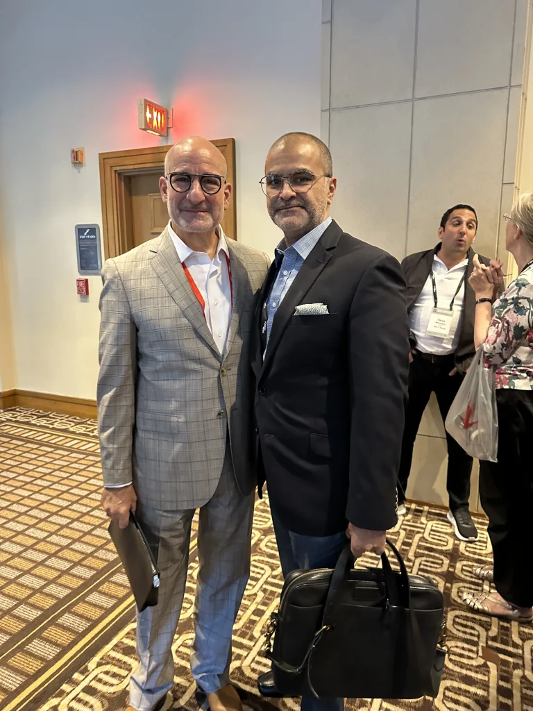Asad Lallee with Marc A. Scorca  President/CEO of OPERA America