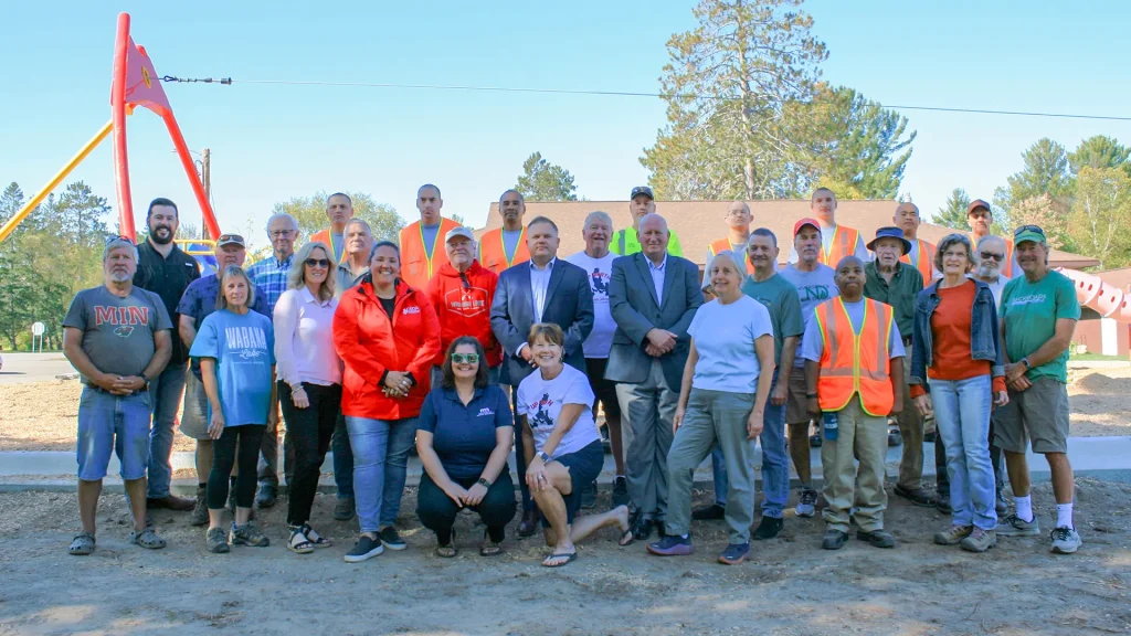 Recreation complex groundbreaking