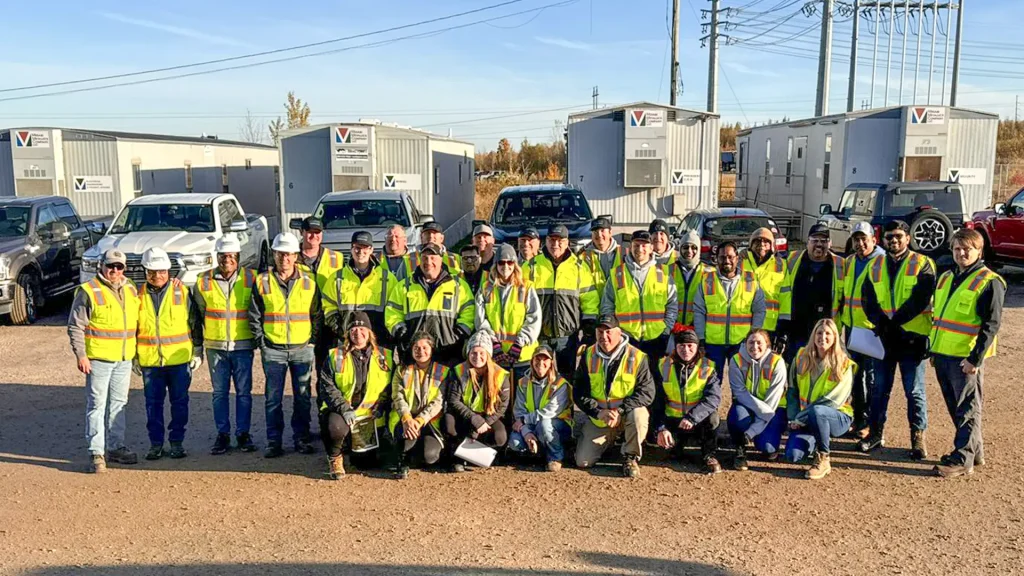Mesabi Metallics volunteers cleaning Highway 169